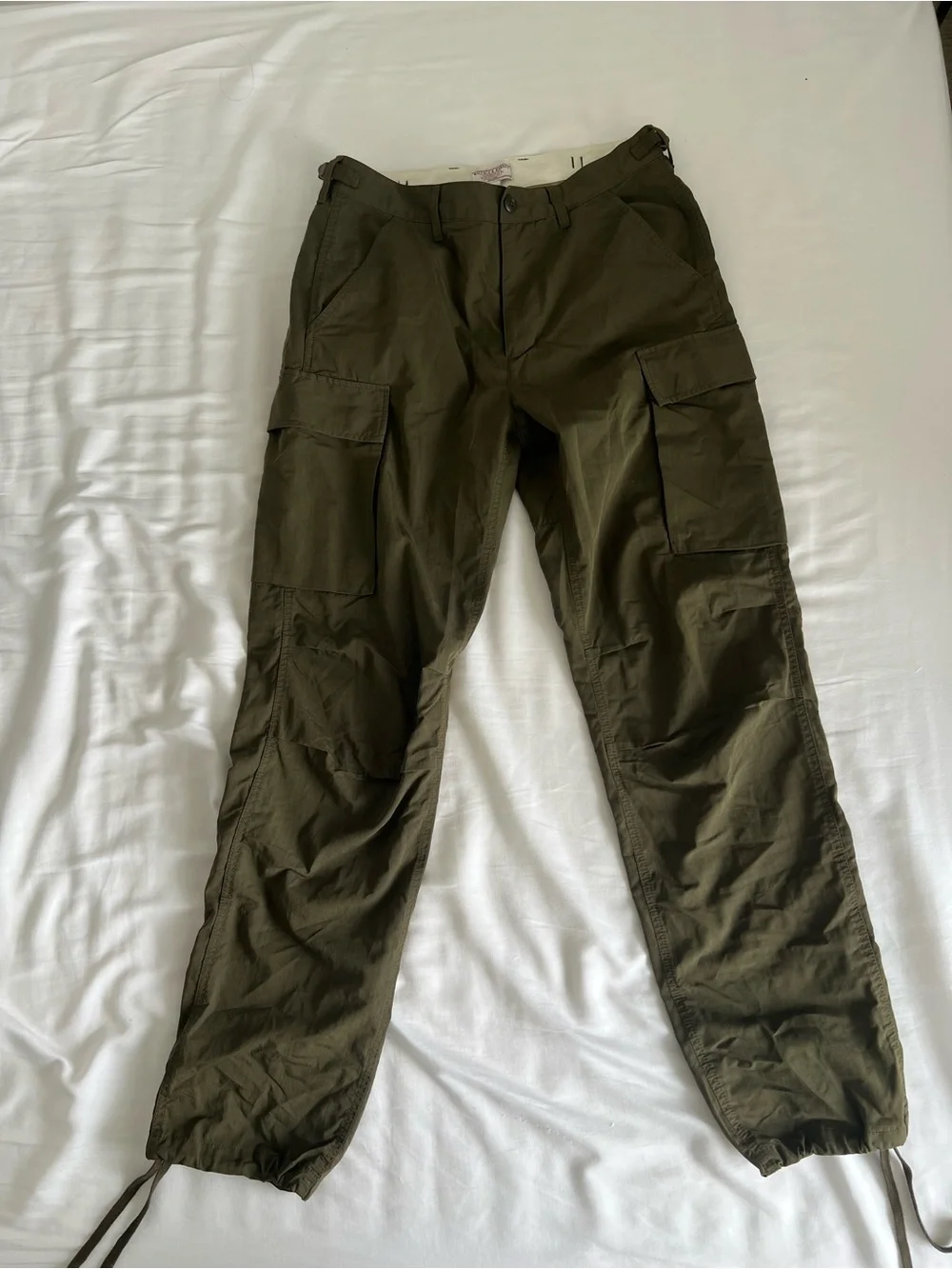J. Crew Olive Cargo Pants